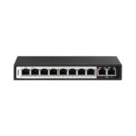 D-Link DES-F1010P-E/B 10-Port Fast Ethernet Surveillance PoE+ Switch UK Plug