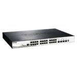 D-Link DGS-1510-28XMP Gigabit Smart Managed Switch with 10G Uplinks