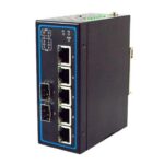 D-Link DGS-F1000-4P1T2S 5-Port Gigabit Industrial Unmanaged PoE Switch with SFP Uplinks