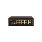 D-Link DGS-F1008P-2S 8-Port Gigabit Industrial Unmanaged PoE Switch