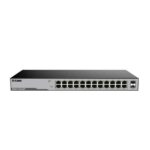 D-Link DGS-F1024P 24-Port Gigabit Unmanaged PoE Switch with SFP Uplinks 250W