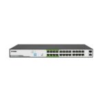 D-Link DGS-F1026P-E 24-Port Gigabit PoE Switch with SFP Uplinks