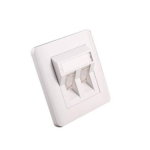 Extreme Tech EXTFP-0602 2Port Face Recognition Network Keystone Jack