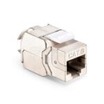 Cat6 FTP Shielded RJ45 Punch-Down Keystone Jack