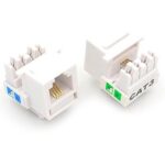 Cat3 RJ11 Punch-Down Keystone Jack