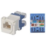 Cat6 RJ45 Punch-Down Keystone Jack