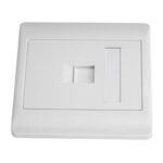 1-Port Cat5e RJ45 Faceplate Wall Socket