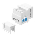 HAING HI-KJ01 Cat3 RJ11 Punch-Down Keystone Jack