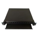 12-Port Simplex Fiber Optic Patch Panel