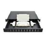 12-Port Duplex Fiber Optic Patch Panel