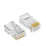 Cat5e RJ45 Connectors 0.35mm 1000-Pack