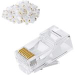 Cat5e UTP RJ45 Connectors 100-Pack