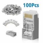 CFRHE CF-6P3100 RJ45 FTP Cat6 Connectors 100-Pack