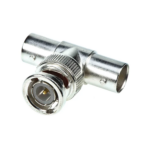 Extreme Tech BNC T Type Split 1 in 2 Out for Security Camera HF Antenna Coaxial Cable