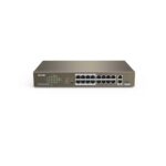 Tenda TEF1118P-16-150W PoE SFP Uplink PoE Network Switch