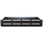 D-Link NPP-C61BLK481 Cat6 UTP Loaded 48-Port Patch Panel