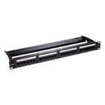 D-Link NPP-C62BLK241 24-Port Cat6 UTP Fully Loaded Patch Panel